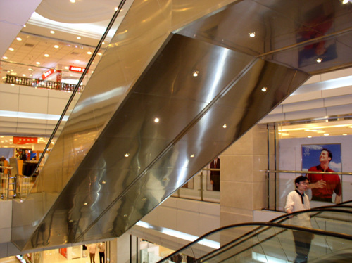 自动扶梯装潢 自动扶梯装潢